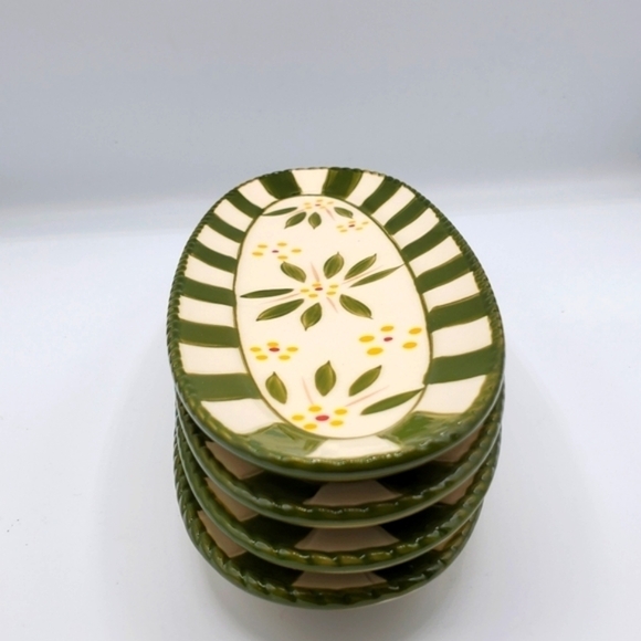 Temptations Old World Corn on the Cob Oval Plates with Skewers - Picture 13 of 13